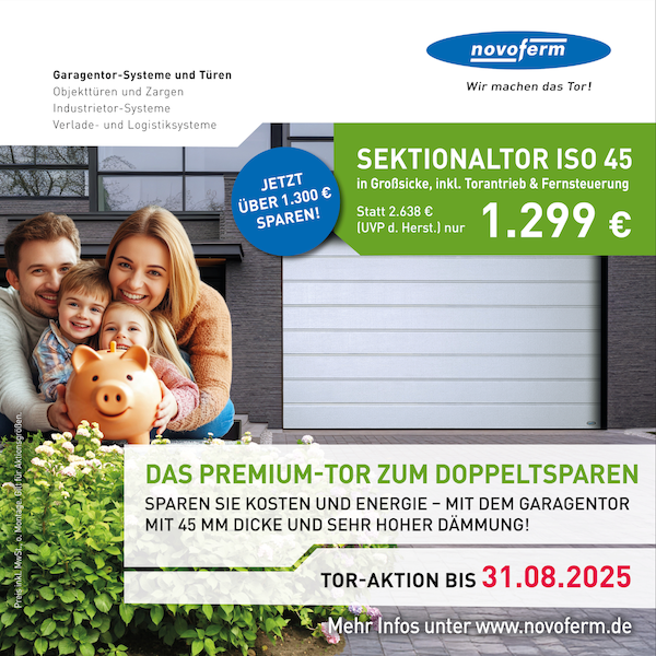 Garagentoraktion ISO45 Herbst 23
