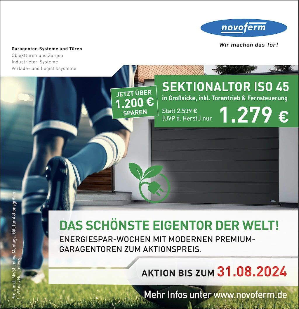Garagentoraktion ISO45 Herbst 23