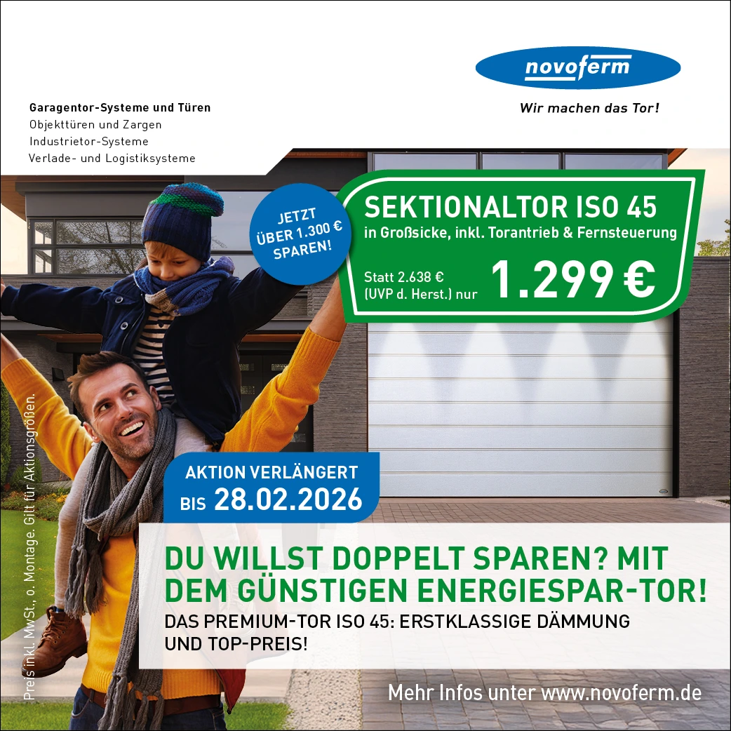 Garagentoraktion ISO45 Herbst 23